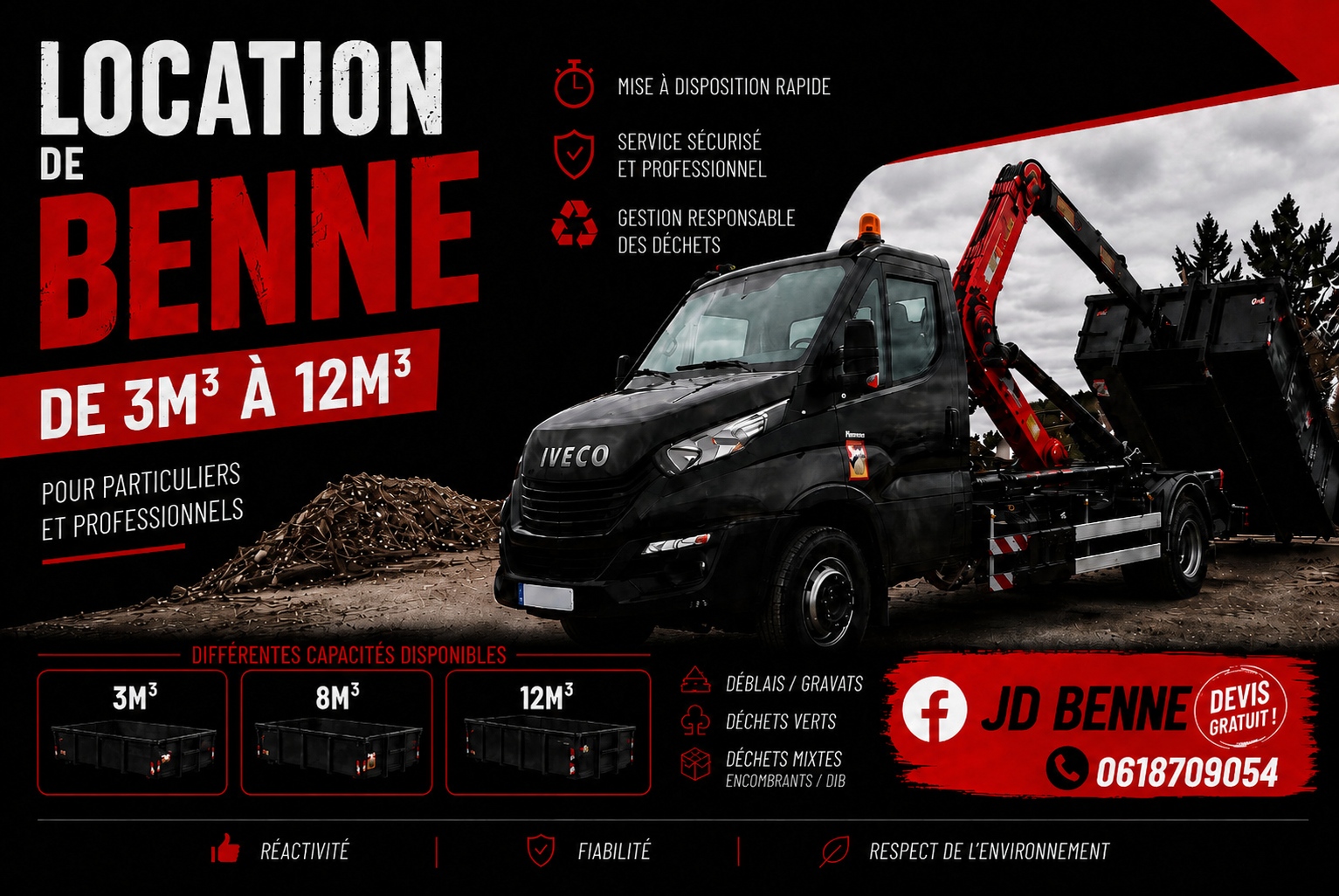 Location Bennes 77