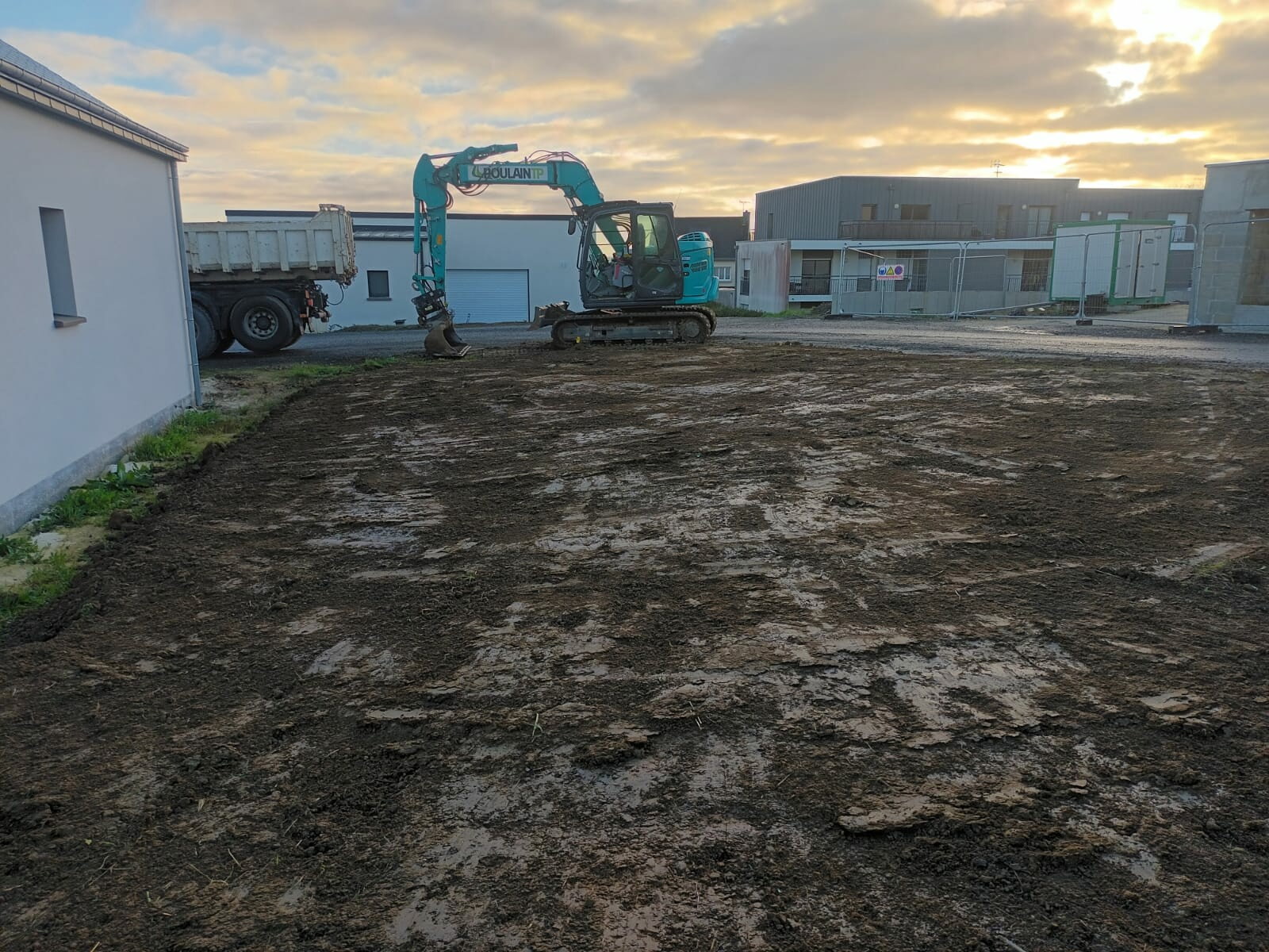Terrasse béton JD Benne